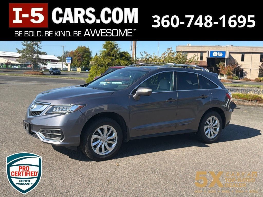 Used 2017 Acura RDX w/ Tech & AcuraWatch Plus Pack AWD/4WD image 1