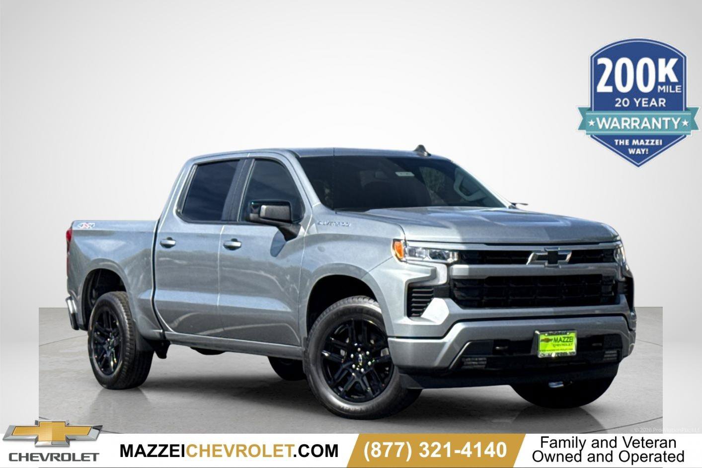 New 2026 Chevrolet Silverado 1500 RST w/ Convenience Package II AWD/4WD image 1