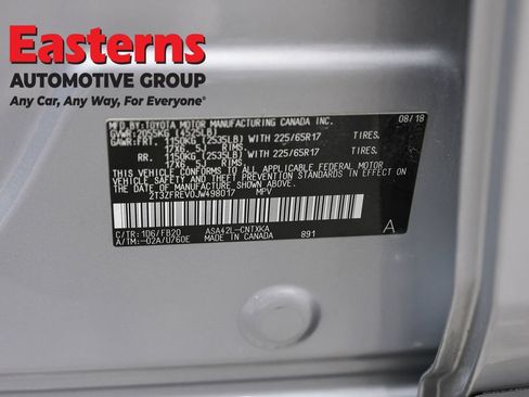 Used 2018 Toyota RAV4 LE w/ All Weather Liner Package FWD image 34