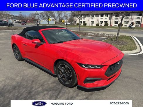 Certified 2024 Ford Mustang Convertible image 1