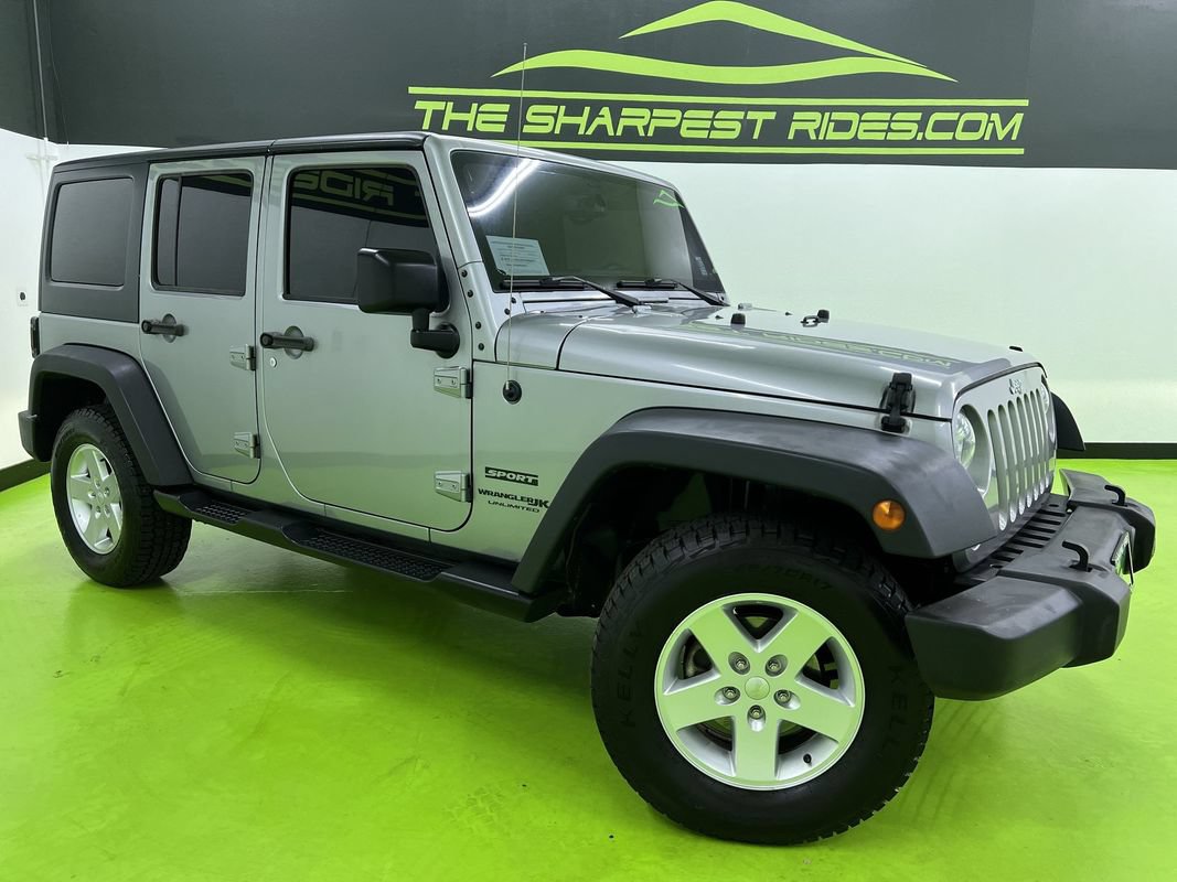 Used 2018 Jeep Wrangler Unlimited Sport S AWD/4WD image 1