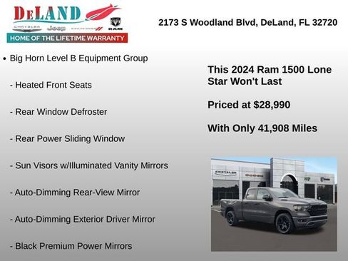 Used 2024 RAM 1500 Lone Star image 6