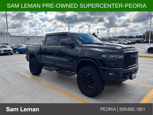 Used 2025 RAM 1500 Laramie w/ Night Edition AWD/4WD image 2