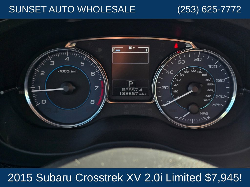 Used 2015 Subaru Crosstrek 2.0i Limited w/ Popular Package #1 AWD/4WD image 24