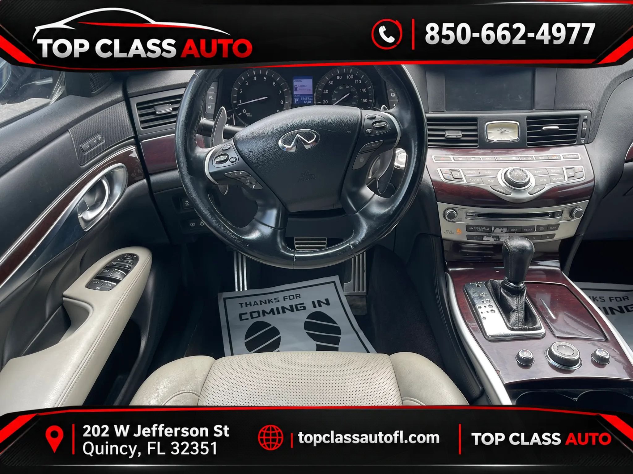 Used 2018 INFINITI Q70 Luxe w/ Sport Package RWD image 10