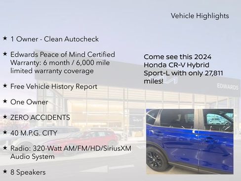 Used 2024 Honda CR-V Sport-L image 10