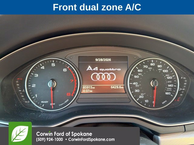 Used 2017 Audi A4 2.0T Premium Plus AWD/4WD image 3