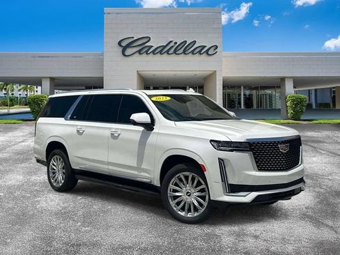 Certified 2023 Cadillac Escalade ESV Premium Luxury RWD image 1