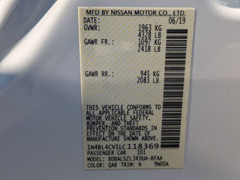 Used 2020 Nissan Altima 2.5 SR image 39