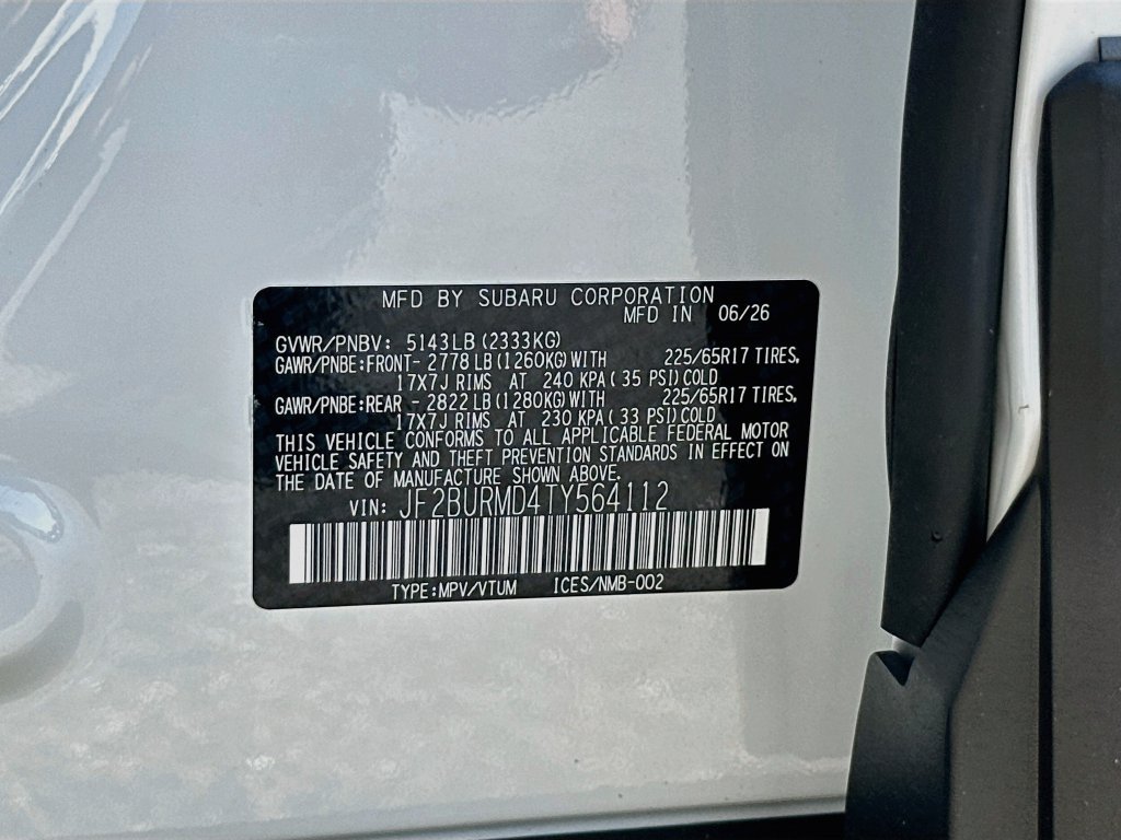 New 2026 Subaru Outback Wilderness AWD/4WD image 33