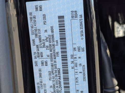 Used 2024 Ford F150 Platinum w/ Equipment Group 702A High image 35