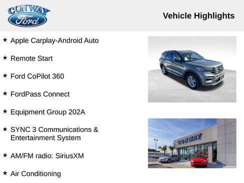 Used 2020 Ford Explorer XLT w/ Equipment Group 202A image 8