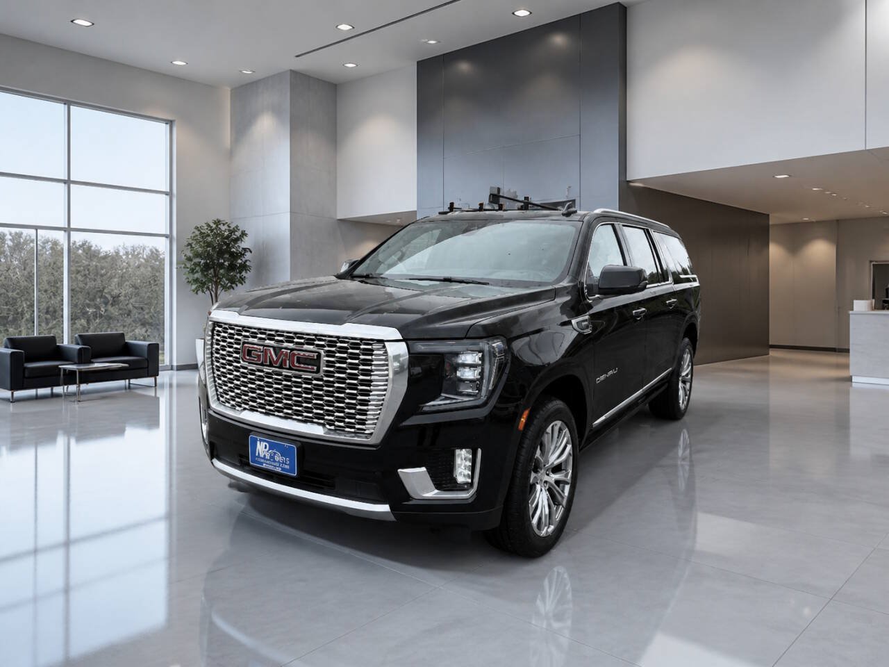 Used 2022 GMC Yukon XL Denali AWD/4WD image 2