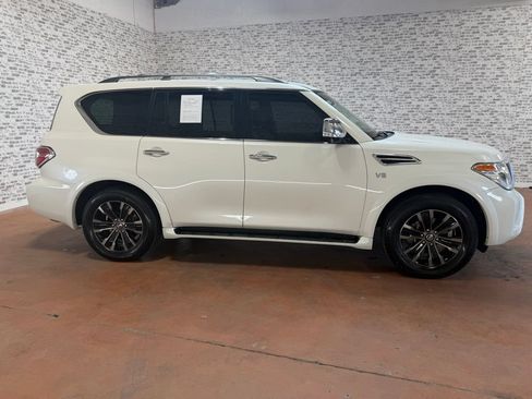 Used 2019 Nissan Armada Platinum w/ Captain's Chairs Package RWD image 6