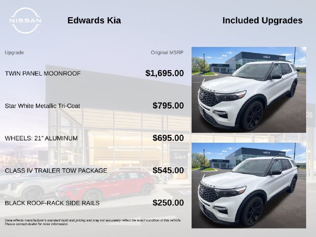 Used 2022 Ford Explorer ST-Line w/ Class IV Trailer Tow Package AWD/4WD image 7