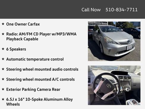 Used 2014 Toyota Prius V Five FWD image 4