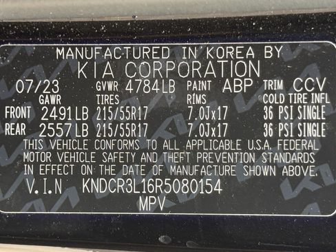 Certified 2024 Kia Niro Wind w/ Wind Preserve Package FWD image 42