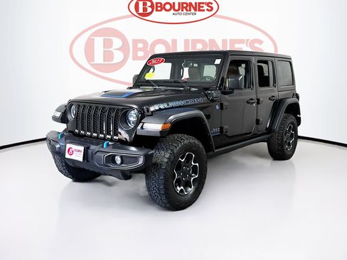 Used 2023 Jeep Wrangler Unlimited Rubicon 4xe w/ Cold Weather Group AWD/4WD image 7