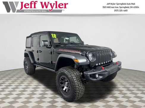 Used 2018 Jeep Wrangler Unlimited Rubicon w/ Steel Bumper Group image 1