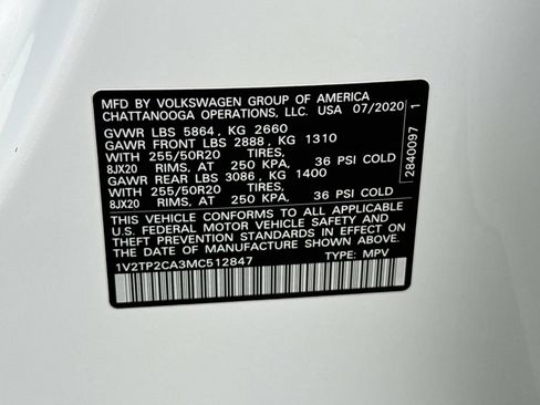 Used 2021 Volkswagen Atlas SEL Premium AWD/4WD image 26