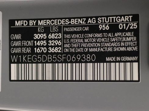 New 2025 Mercedes-Benz EQE AMG 4MATIC Sedan image 19