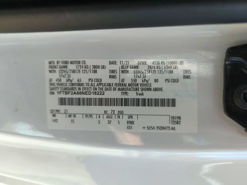 Used 2022 Ford F250 XL w/ Power Equipment Group RWD image 24