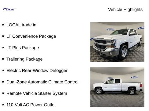 Used 2017 Chevrolet Silverado 1500 LT w/ True North Edition AWD/4WD image 4