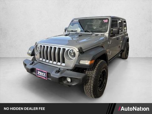 Used 2018 Jeep Wrangler Unlimited Sport S AWD/4WD image 1