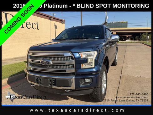 Used 2016 Ford F150 Platinum w/ Equipment Group 701A Luxury image 3