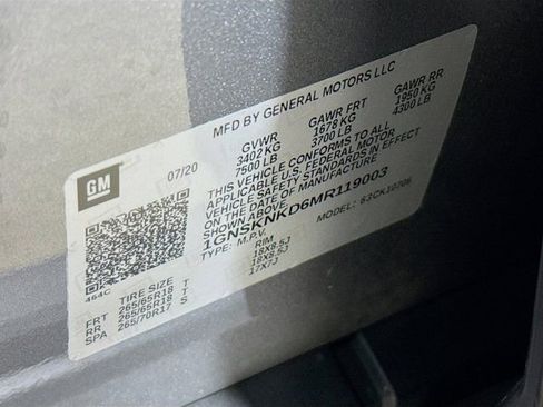 Used 2021 Chevrolet Tahoe LT AWD/4WD image 35