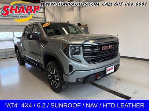 Used 2024 GMC Sierra 1500 AT4 w/ Technology Package AWD/4WD image 1