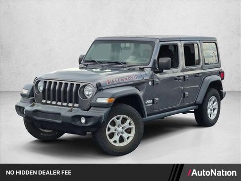 Used 2021 Jeep Wrangler Unlimited Sport AWD/4WD image 1