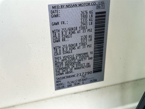 Used 2022 Nissan Pathfinder SV w/ SV Premium Package image 33