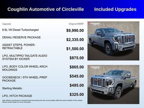 Used 2025 GMC Sierra 3500 Denali w/ Denali Reserve Package AWD/4WD image 3