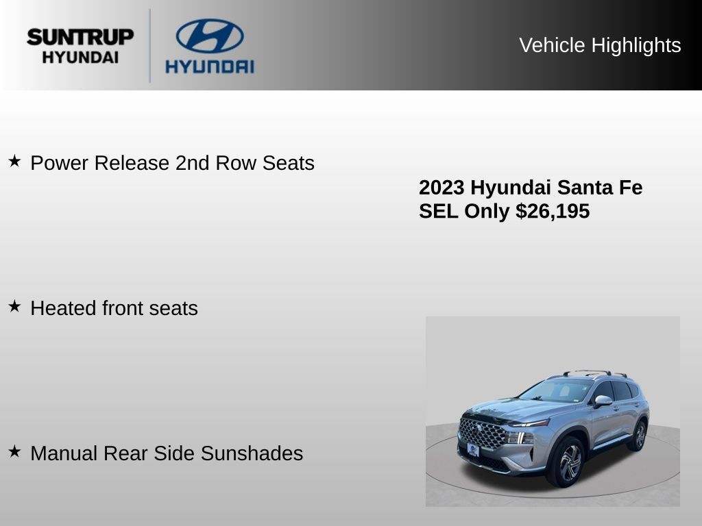 Used 2023 Hyundai Santa Fe SEL w/ Premium Package AWD/4WD image 38