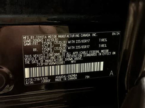 Certified 2024 Toyota RAV4 XLE AWD/4WD image 14