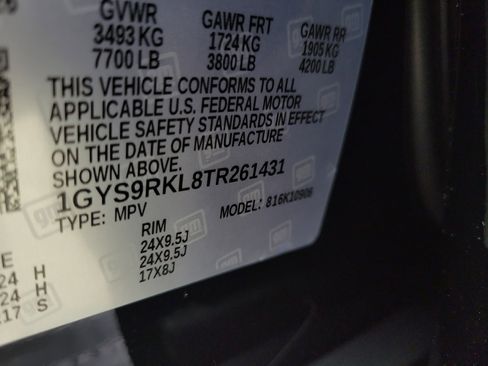 New 2026 Cadillac Escalade ESV Platinum Sport w/ LPO, ONYX Package image 36