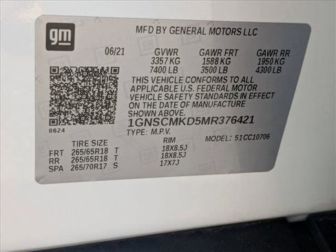 Used 2021 Chevrolet Tahoe LS image 26