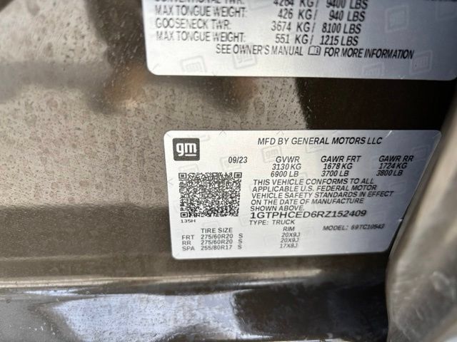 Used 2024 GMC Sierra 1500 Elevation RWD image 9