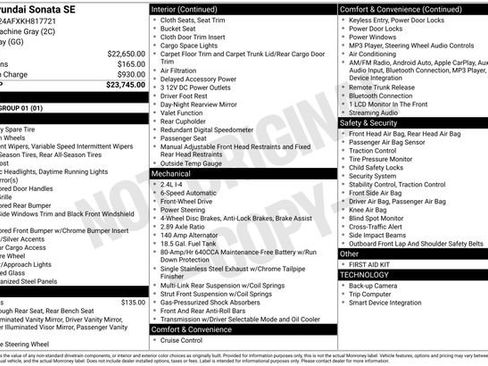 Used 2019 Hyundai Sonata SE image 4