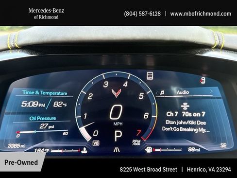 Used 2023 Chevrolet Corvette Stingray Premium Cpe w/ Z51 Performance Package RWD image 18