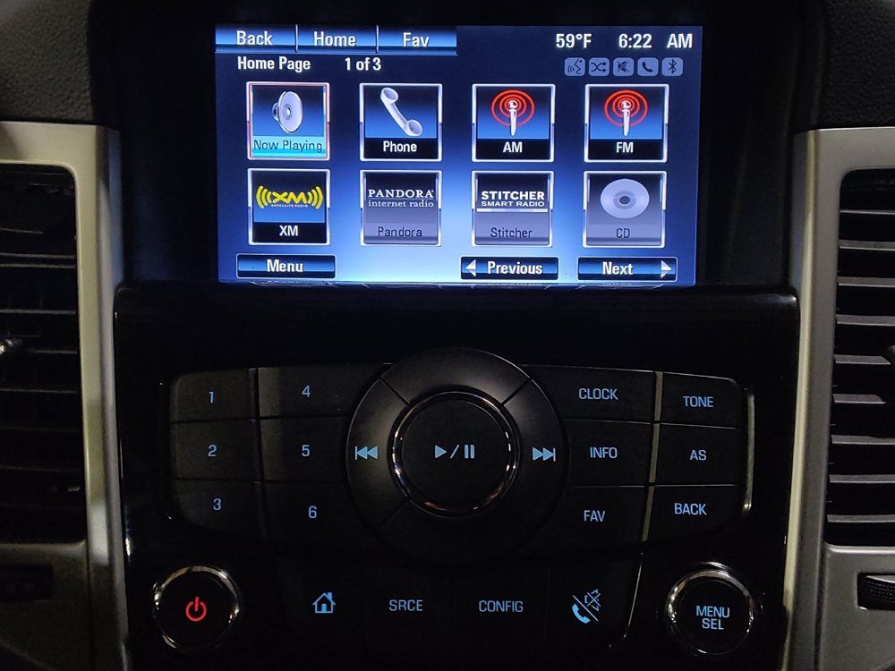 Used 2016 Chevrolet Cruze LT w/ Sun And Sound Package FWD image 25