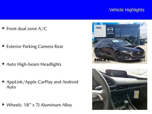 New 2026 MAZDA MAZDA3 s Sport image 9