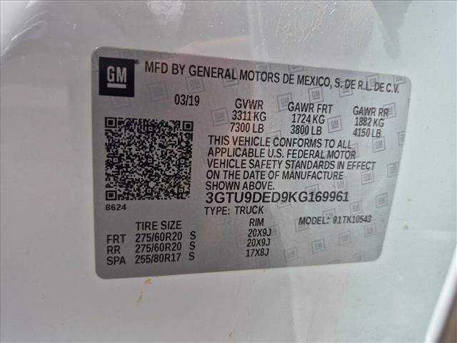 Used 2019 GMC Sierra 1500 SLT w/ SLT Premium Plus Package AWD/4WD image 15