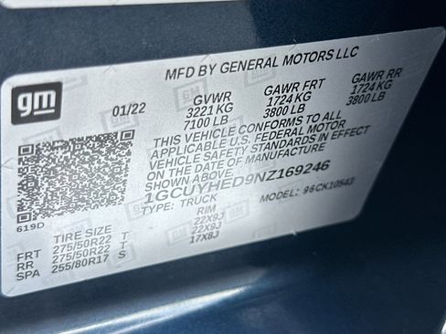 Used 2022 Chevrolet Silverado 1500 High Country image 29