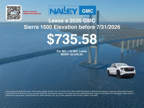 New 2026 GMC Sierra 1500 Elevation w/ X31 Off-Road Package AWD/4WD image 3