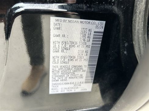 Used 2024 Nissan Frontier SV image 10