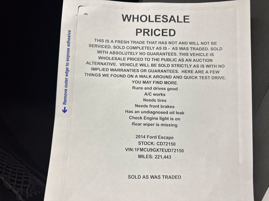 Used 2014 Ford Escape SE AWD/4WD image 50