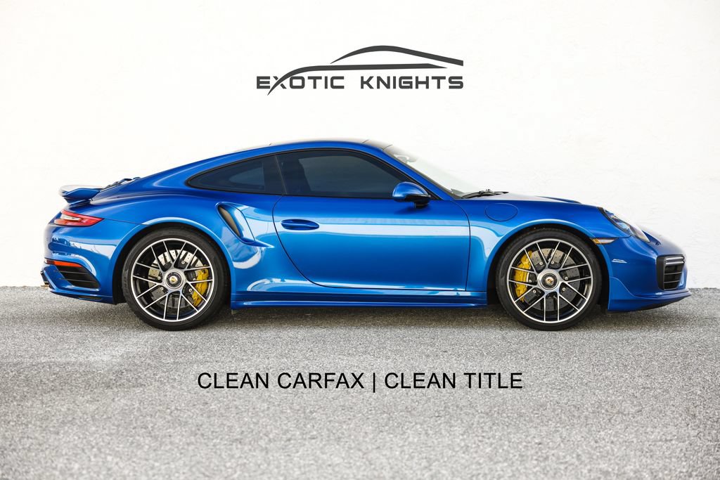 Used 2017 Porsche 911 Turbo S AWD/4WD image 1