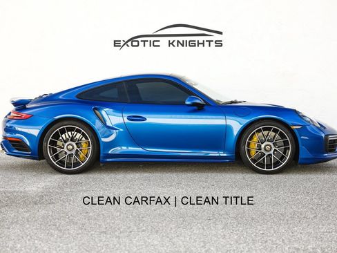 Used 2017 Porsche 911 Turbo S AWD/4WD image 1